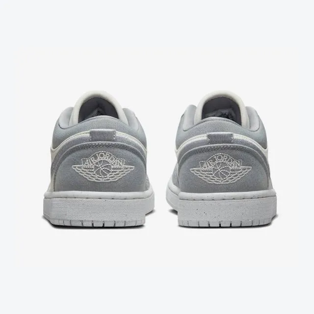 Nike Women's Air Jordan 1 Low SE (Light Steel Grey/ Whit...