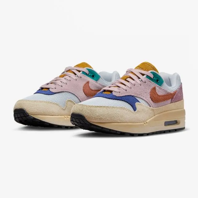 Nike women's air max 1 (tan lines/ multicolor/ grain/ burnt sunrise/ plum fog/ violet dust/ deep roy