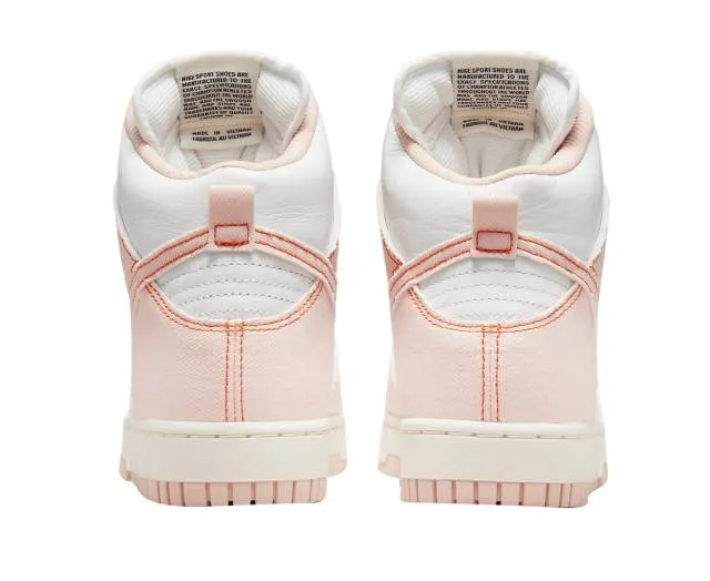 Nike women's dunk high 1985 (arctic orange/ white/ arctic orange/ sail) sizes 5-12 dv1143-800