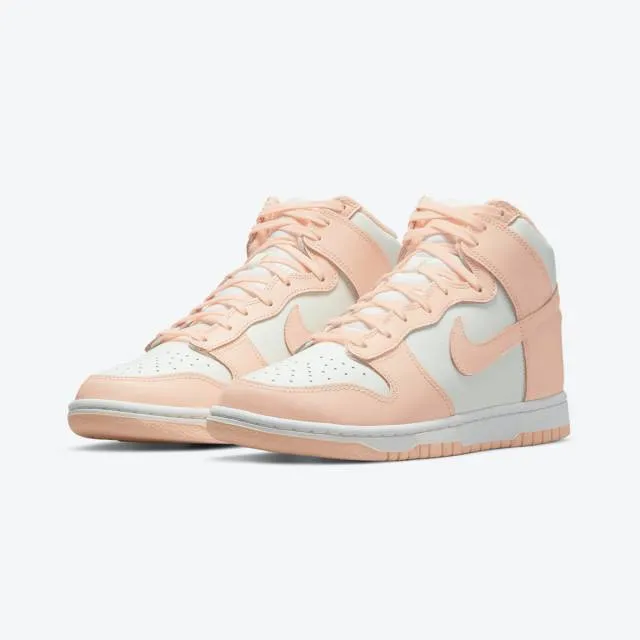 Nike women's dunk high (crimson tint/ sail/ crimson tint pink/ wh