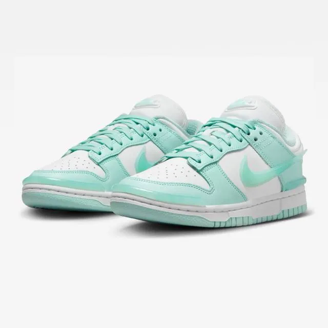 Nike Women's Dunk Low Twist (Jade Ice/ Summit White/ Jad...