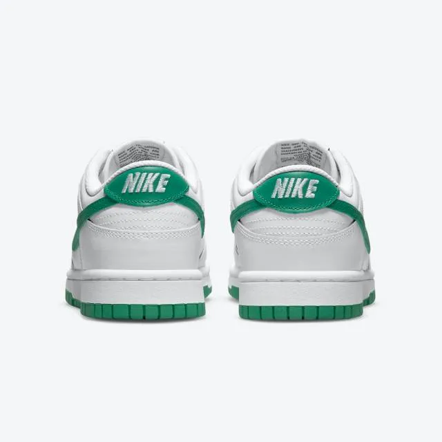 Nike women's dunk low (white lucky green/ white/ lucky green nois