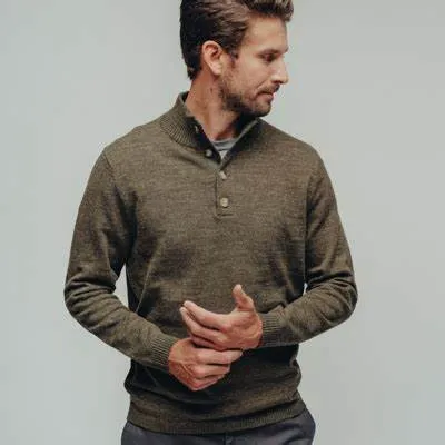 Normal Brand Roll Hem Button Pullover