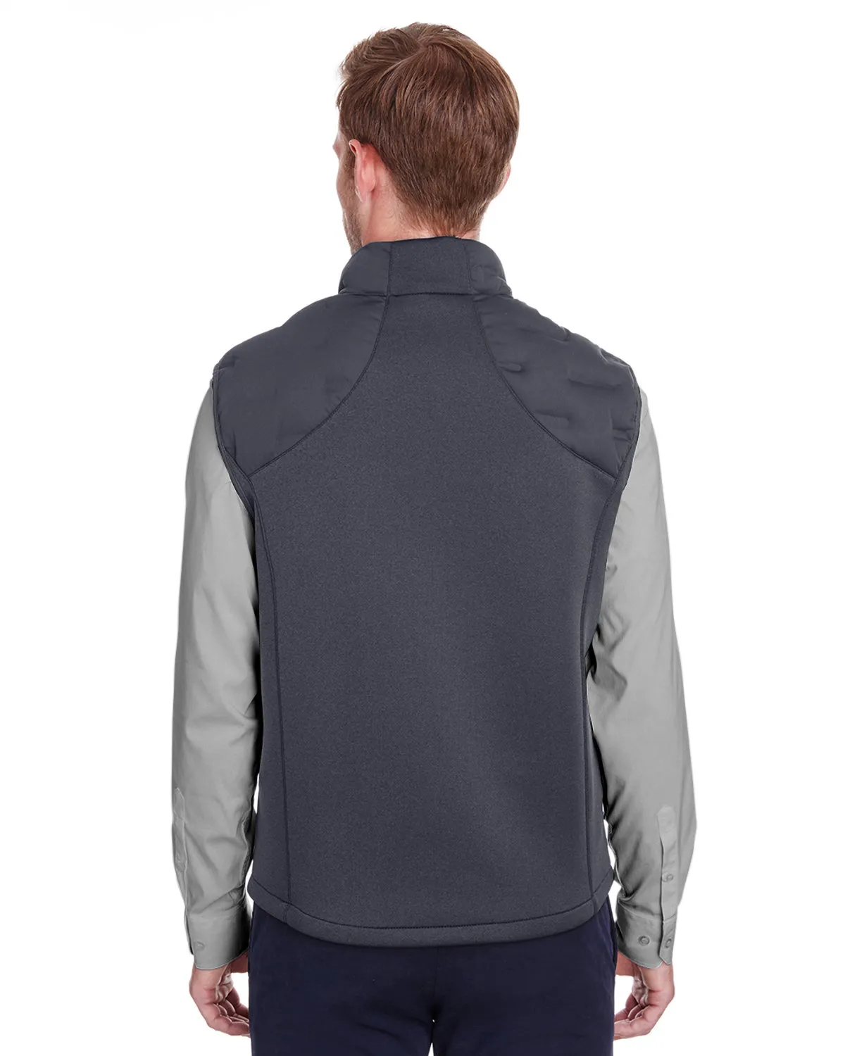 North End NE709 Men's Loft Pioneer Hybrid Vest SKU: NE709