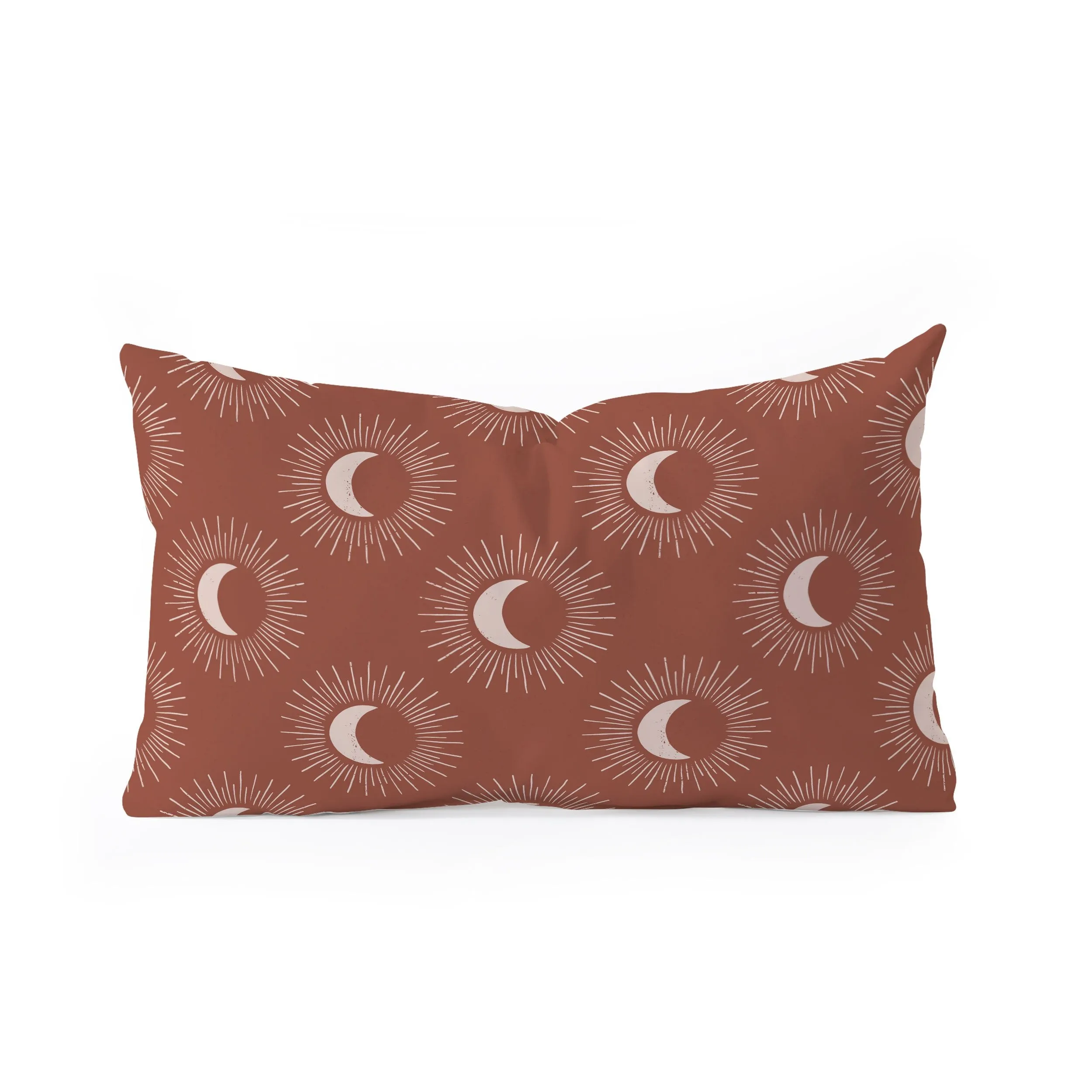 Ole Rust Night Glow Oblong Throw Pillow (DS)