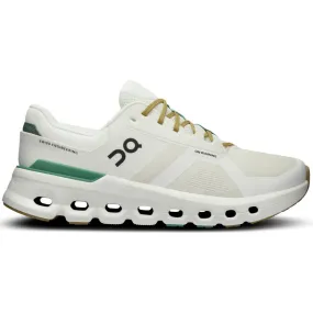 On Men's Cloudrunner 2 Running Shoes Undyed / Green