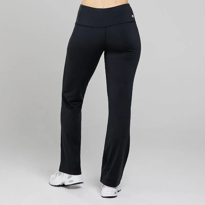 O'Neills Women's Piper Relaxed Fit Yoga Pants Regular Leg Black