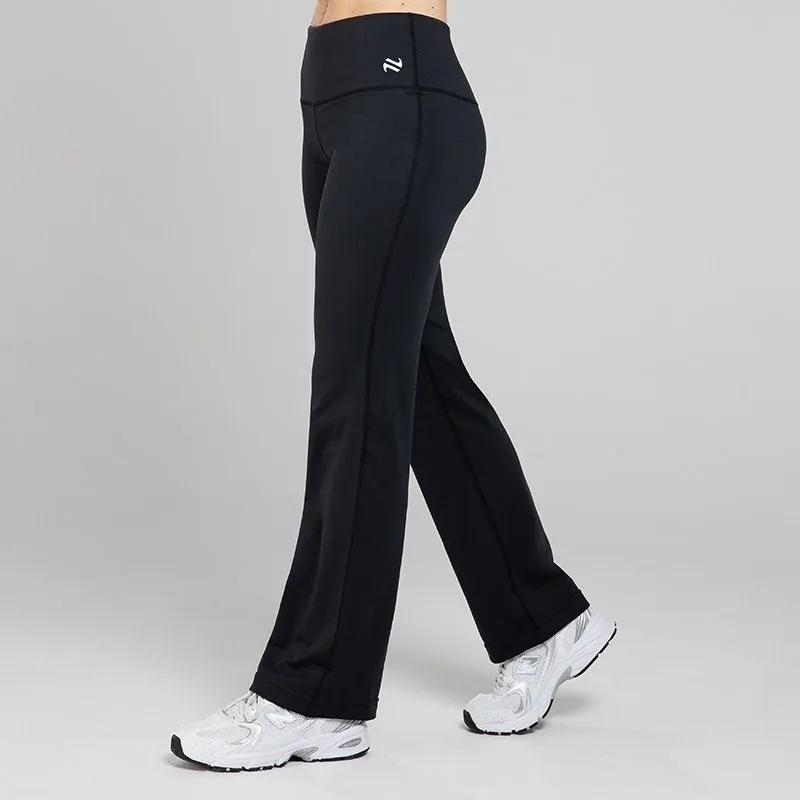 O'Neills Women's Piper Relaxed Fit Yoga Pants Regular Leg Black