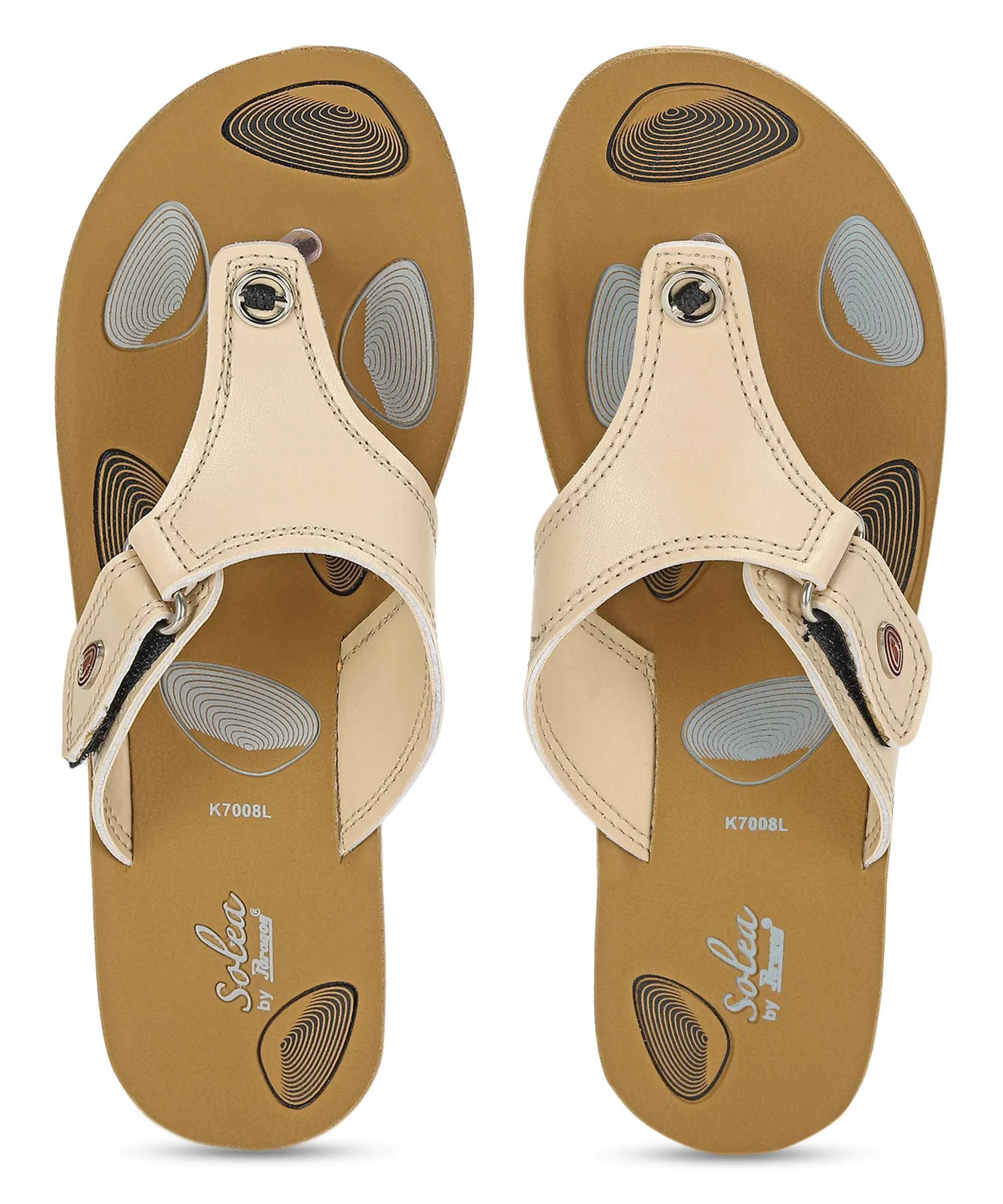 Paragon  PUK7008L Women Sandals | Casual & Formal Sandals | Stylish, Comfortable & Durable | For Daily & Occasion Wear