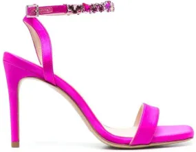 P.A.R.O.S.H. Vashoe rhinestone-embellished sandals Pink