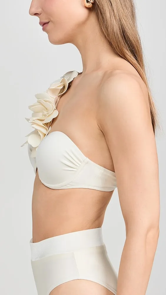 PatBO   Orchid Bikini Top 