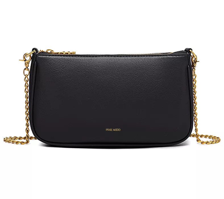 Pixie Mood Francine Vegan Leather Chain Crossbody