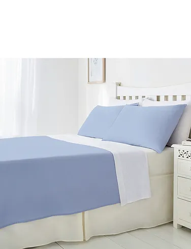 Plain Poly Cotton Flat Sheet