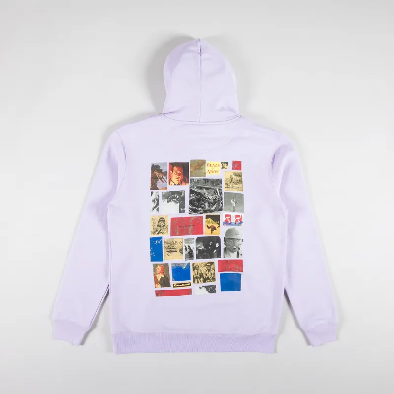 Poetic Collective Blaze Of Noon Hoodie Purple