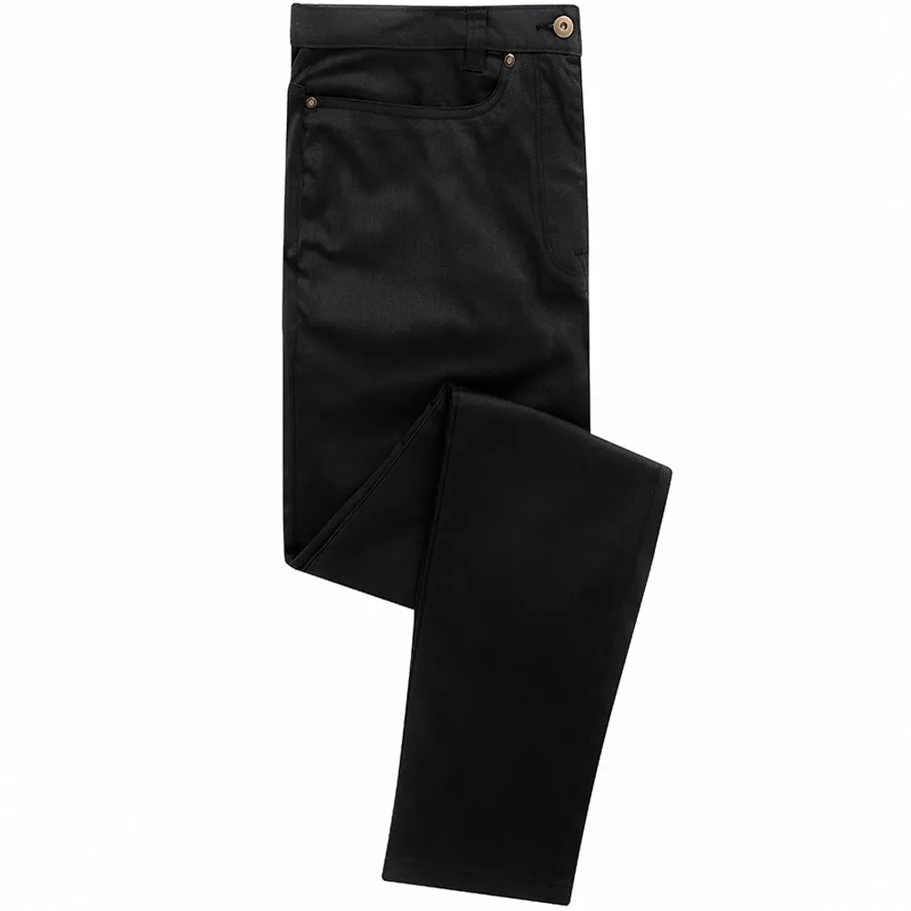 Premier Mens Performance Chino Style Polyester Work Jeans