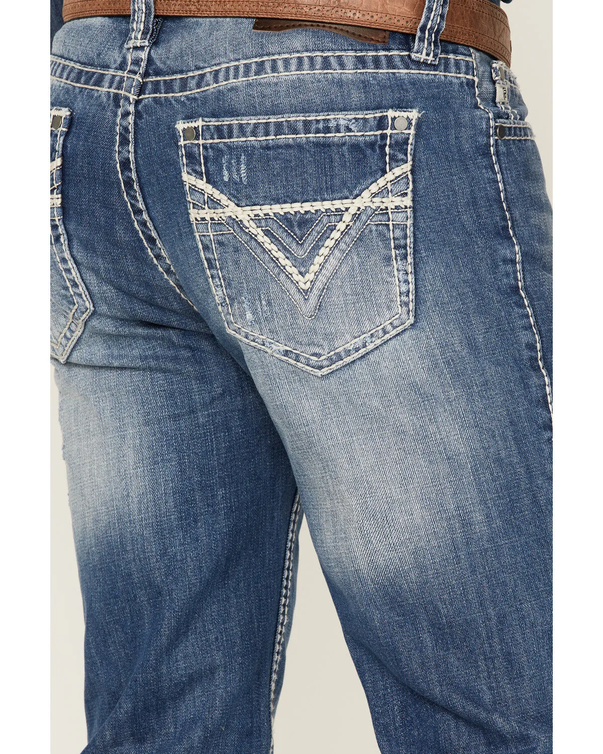 Product Name:  Rock & Roll Cowboy Men's Raised Straight Jeans