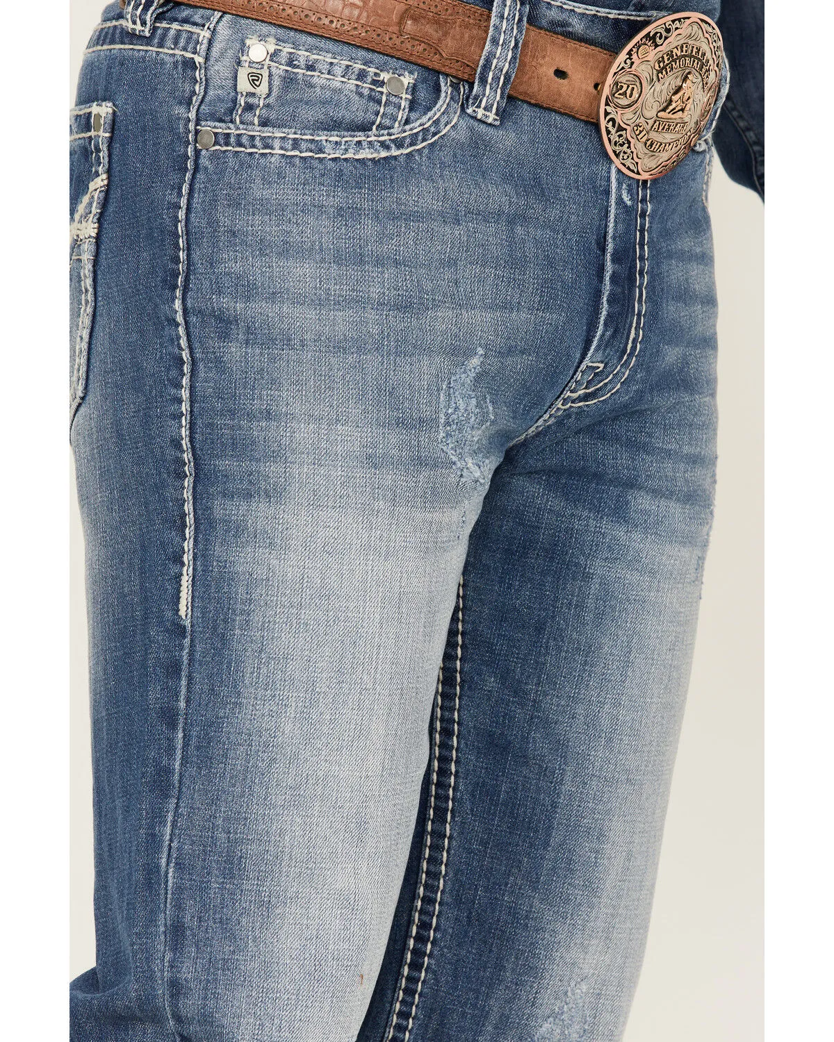 Product Name:  Rock & Roll Cowboy Men's Raised Straight Jeans