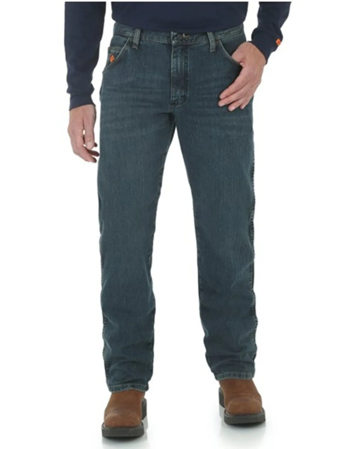 Product Name:  Wrangler Men's Medium Wash Regular Fit Work Jeans