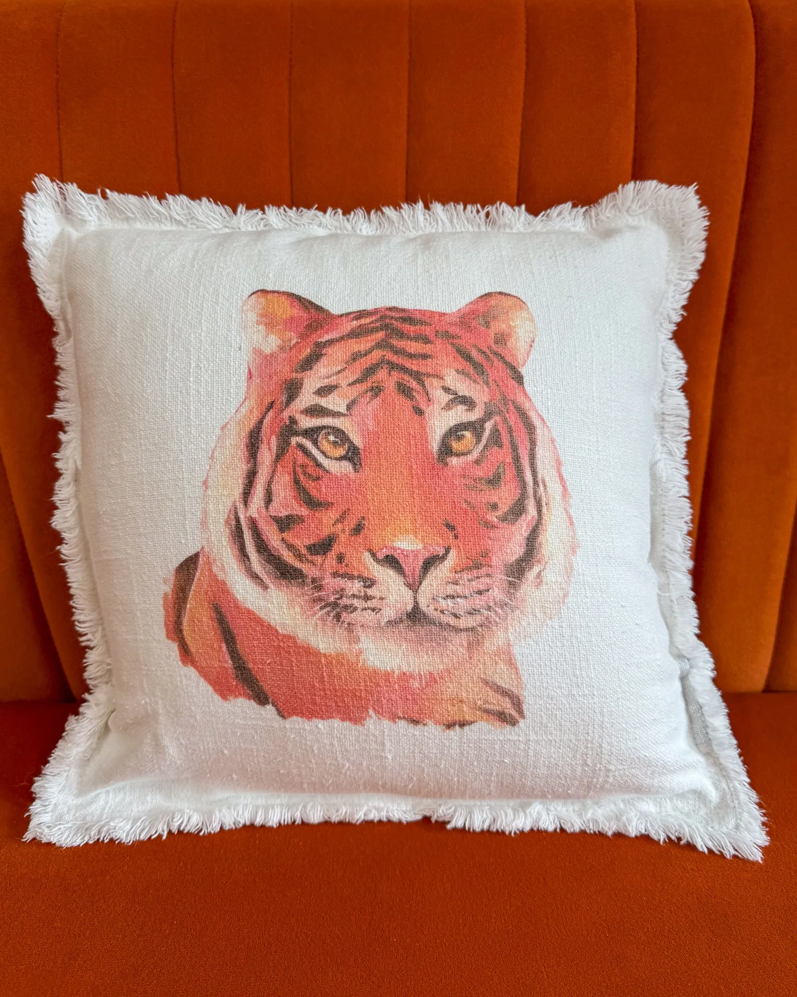 Regal TIger Pillow - Petite