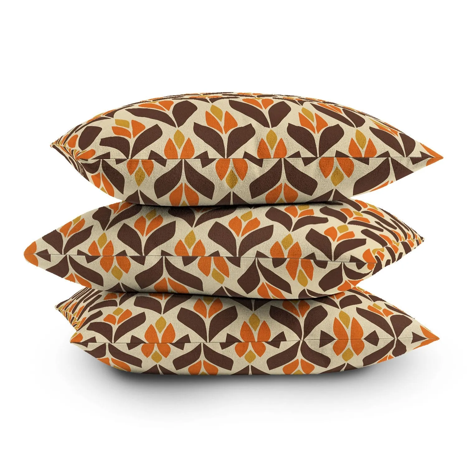 Retro Trefoil Indoor / Outdoor Throw Pillows (DS) DD