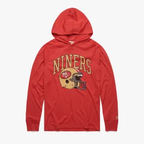 San Francisco 49ers Helmet Retro Lightweight Hoodie