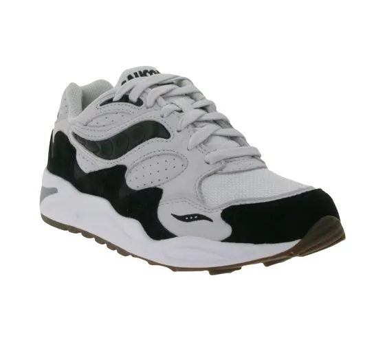 Saucony Grid Shadow women's and men's retro sneakers comfortable sneakers S70773-3 white