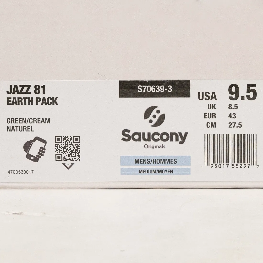 Saucony Men Jazz 81 (white / natural)