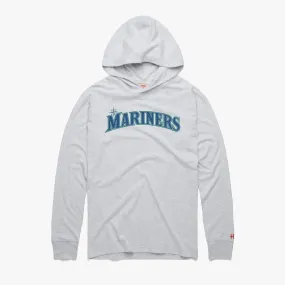 Seattle Mariners Jersey Logo Lightweight Hoodie