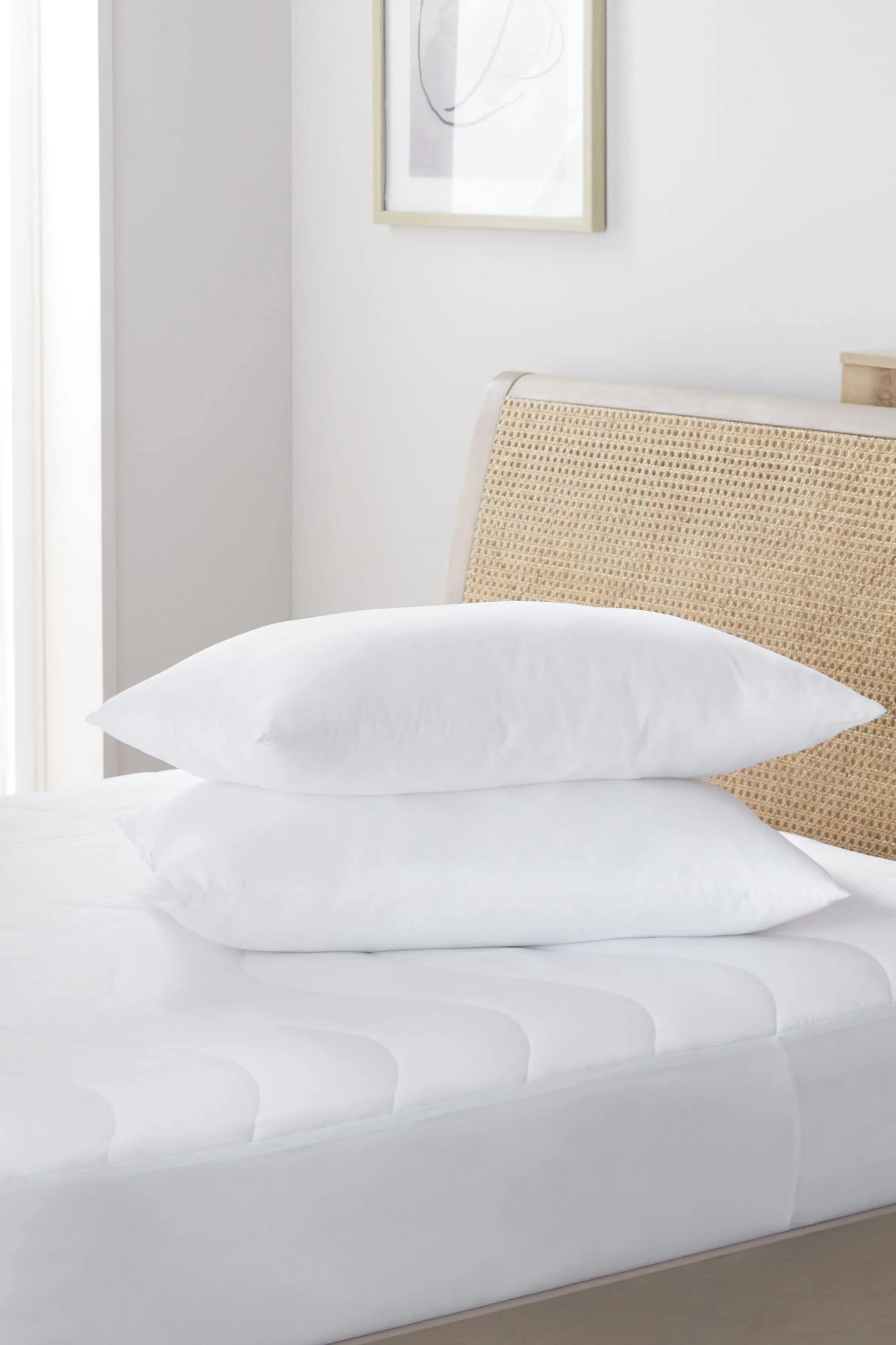 Set of 2 Sleep In Comfort Firm Pillows