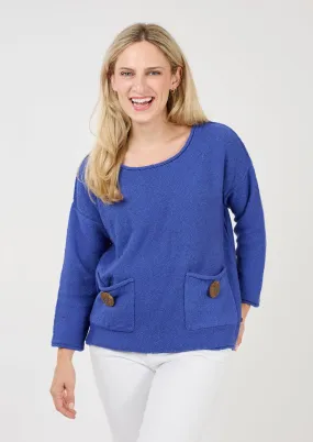 Shannon Passero Marwa Pullover | Royal Blue