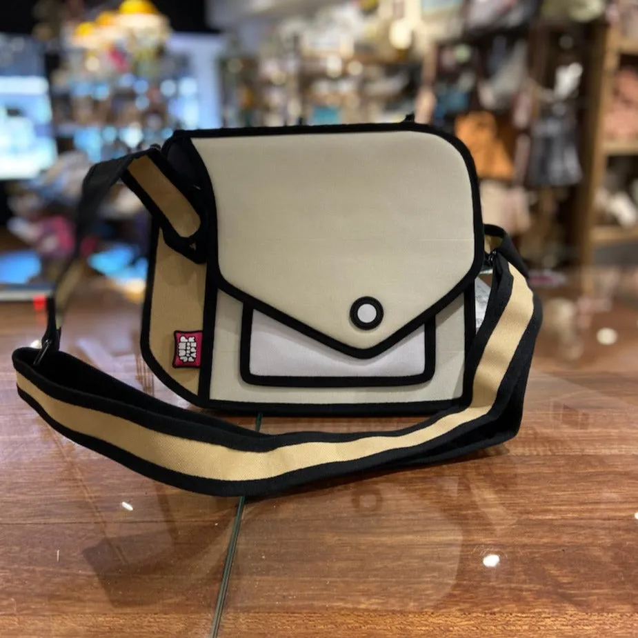 Shoulder Bag GIGGLE CLASSIC - Beige