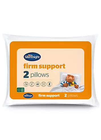 Silentnight Pack of 2 Firm Support Pillows | Kaleidoscope