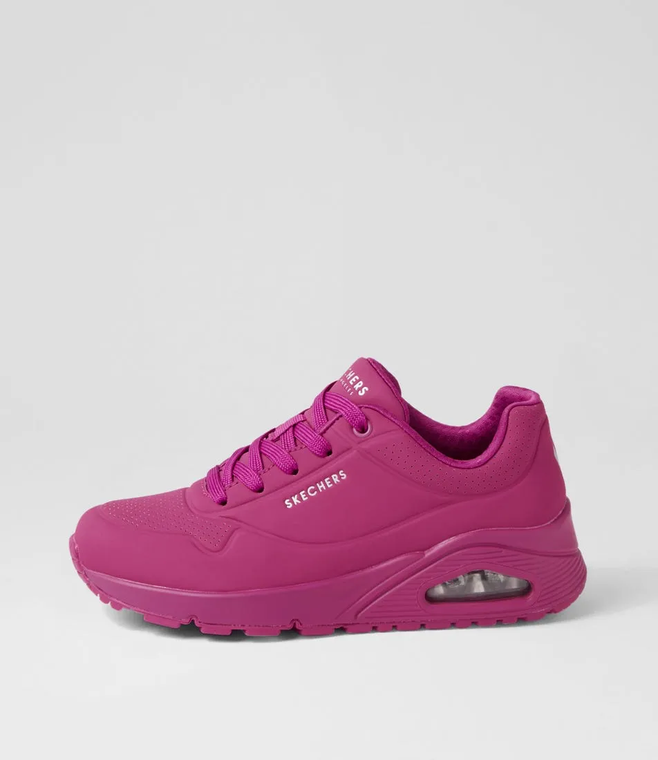 SKECHERS Uno Stand On Air Magenta Sneakers