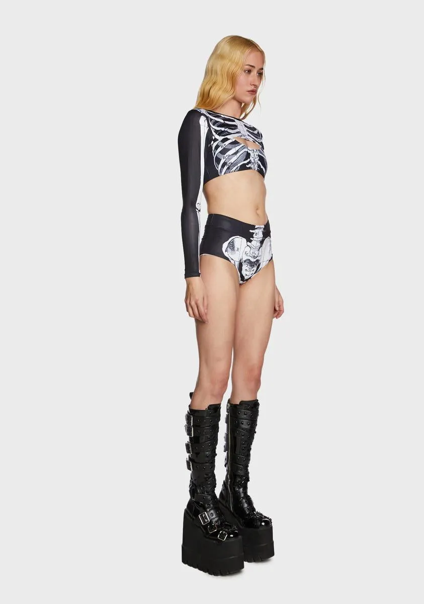 Skeleton Surf Bikini Set-