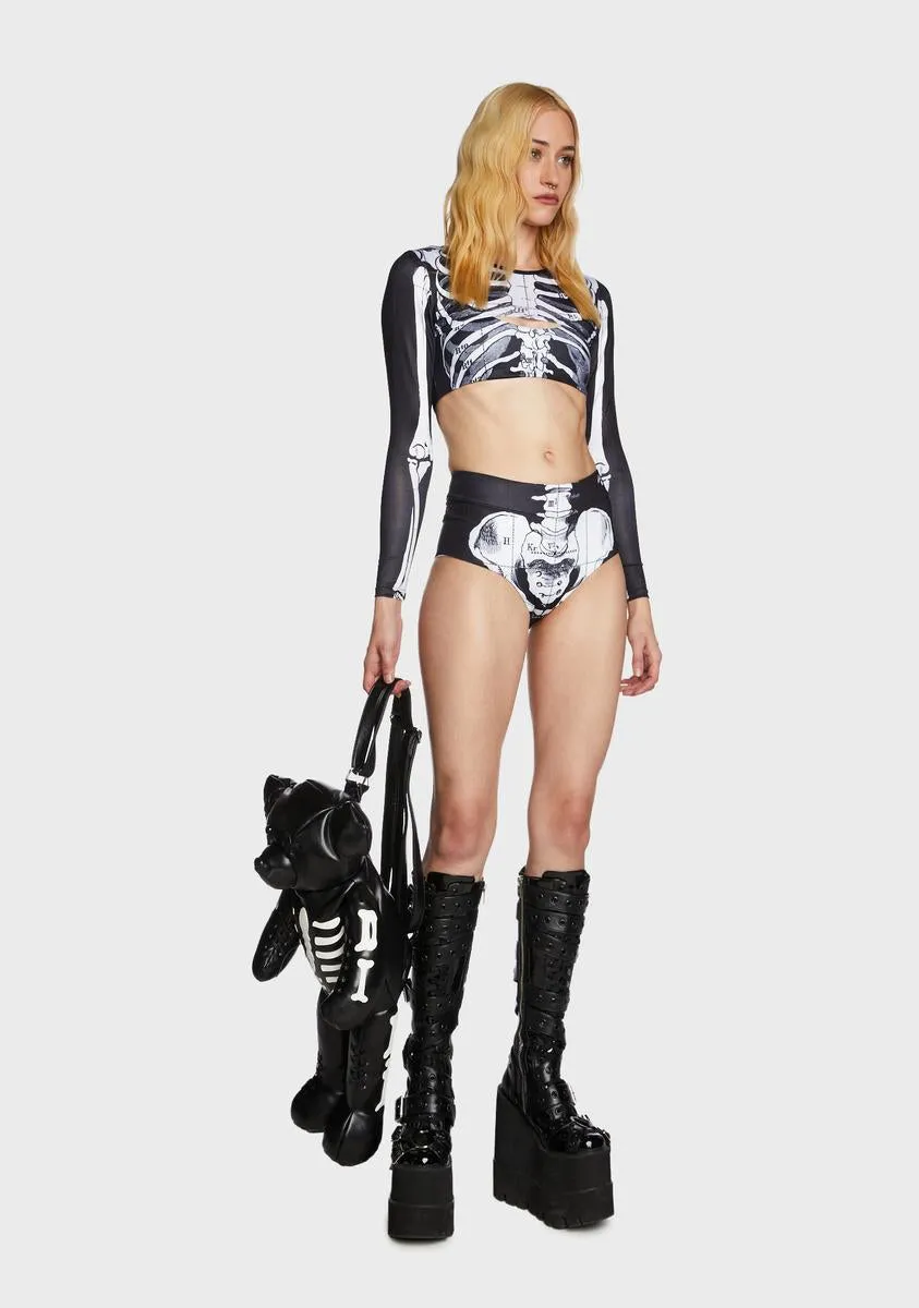 Skeleton Surf Bikini Set-