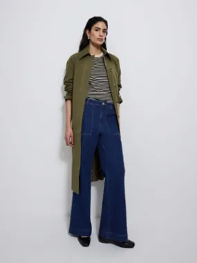 Studio Edit Indigo Wide Leg Jeans | Sale & Offers | George at ASDA