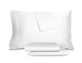 Sullivan 1400 Thread Count 4 pc. Sheet Set, King Bedding white