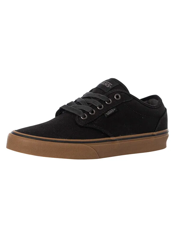 Vans Atwood Canvas Trainers - Black/Gum