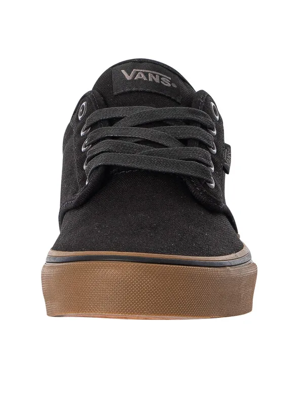 Vans Atwood Canvas Trainers - Black/Gum