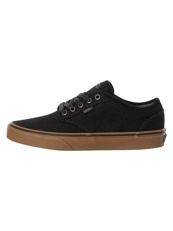 Vans Atwood Canvas Trainers - Black/Gum