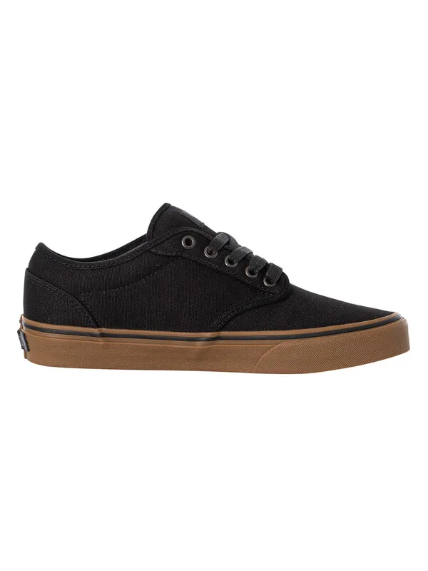 Vans Atwood Canvas Trainers - Black/Gum