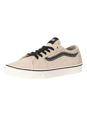 Vans Filmore Decon Trainers - Taupe/Marshmallow