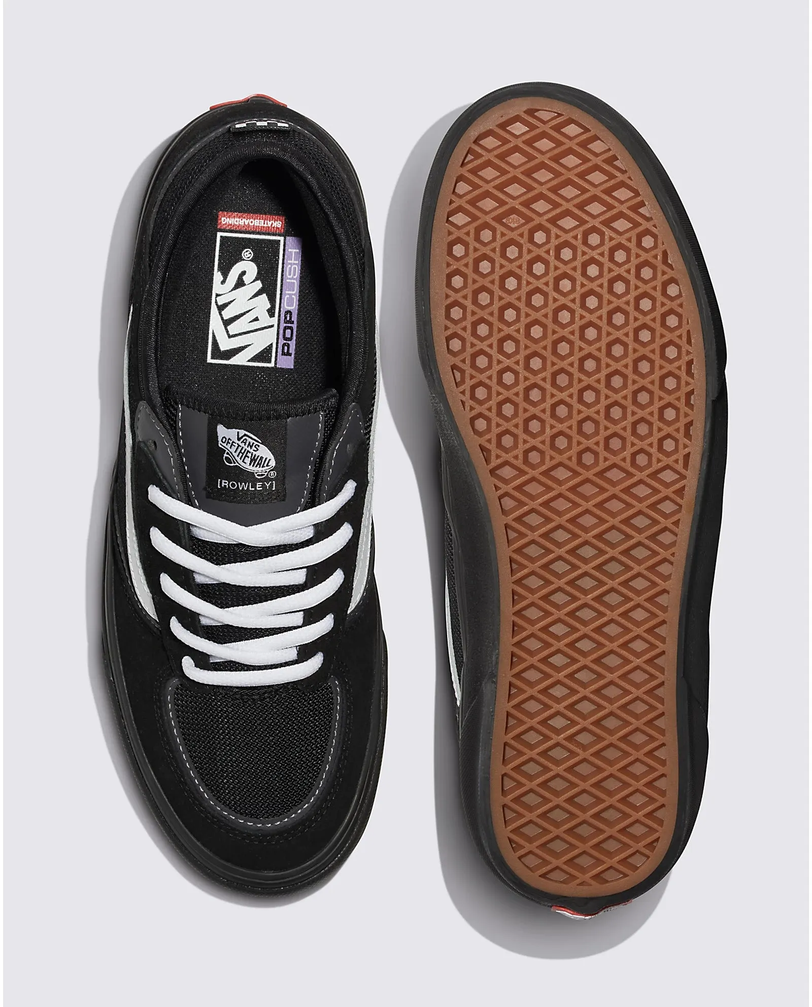 Vans Skate Rowley (Black/White/Black)