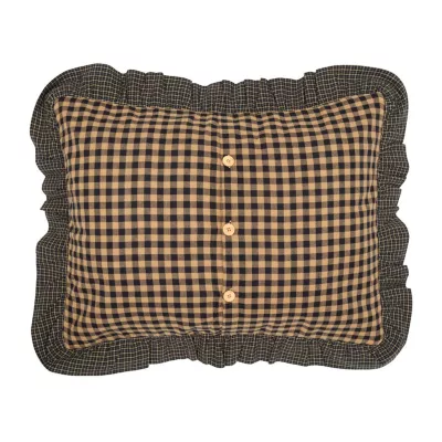 VHC Brands Cobblestone Reversible Pillow Sham