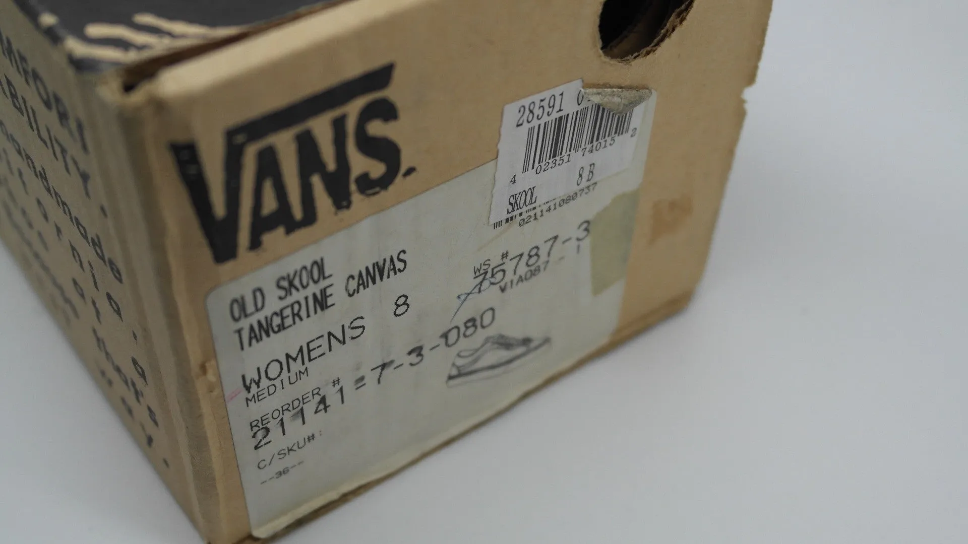 vintage vans style #36 ~ US6