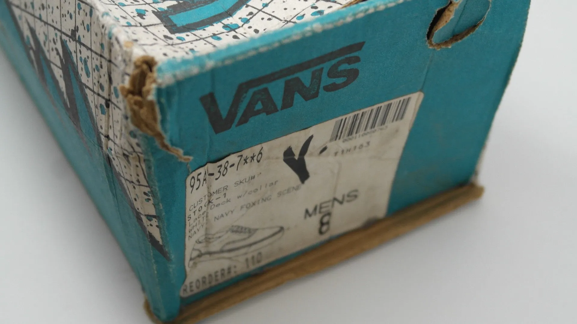 vintage vans style #95 ~ US8