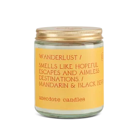 Wanderlust Candle by Anecdote Candles