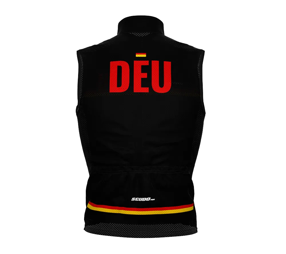 Wind Breaker Cycling Running Sports Vest Germany Country Code for Men And Women