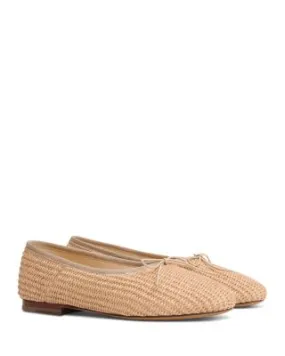 Women's Dream Raffia Ballerina Flats